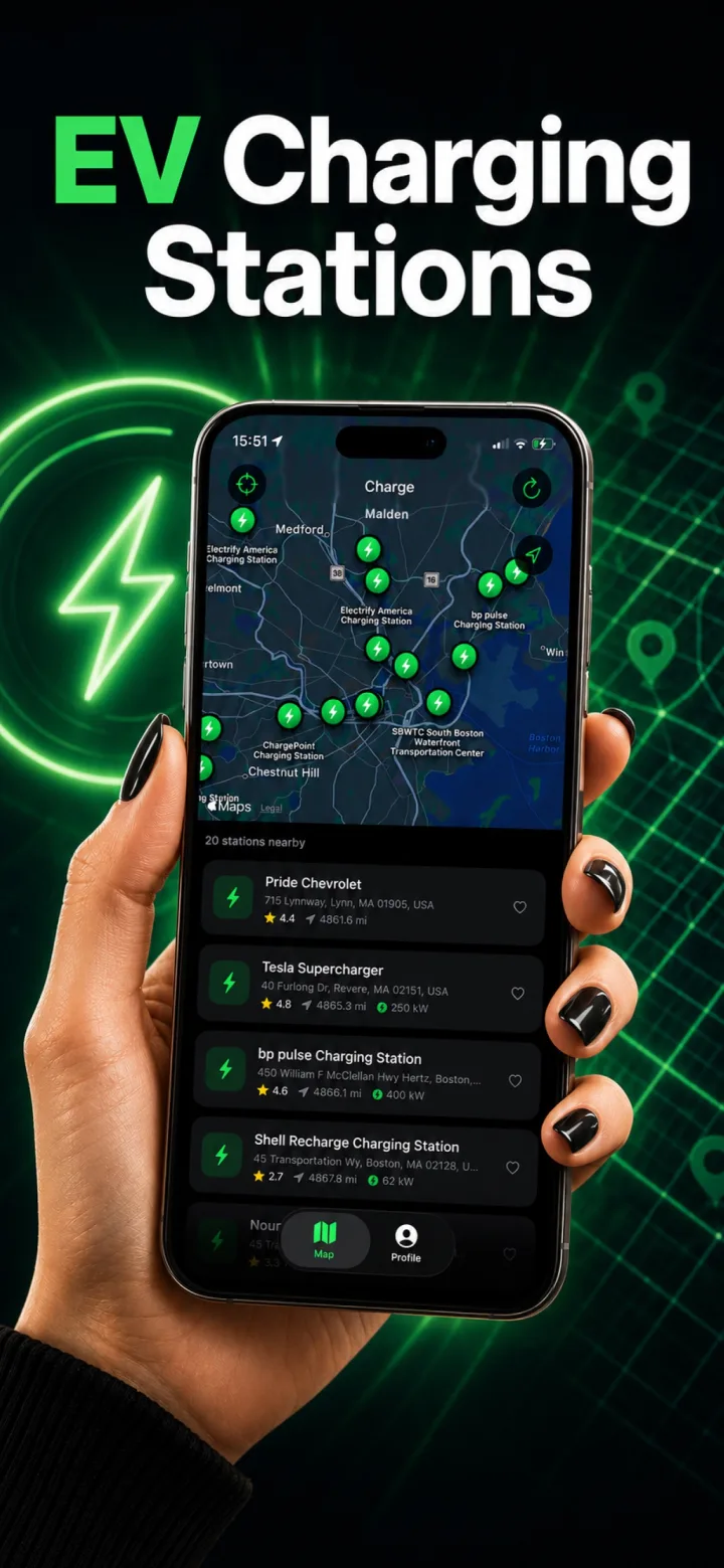 Charge EV app screenshot 1