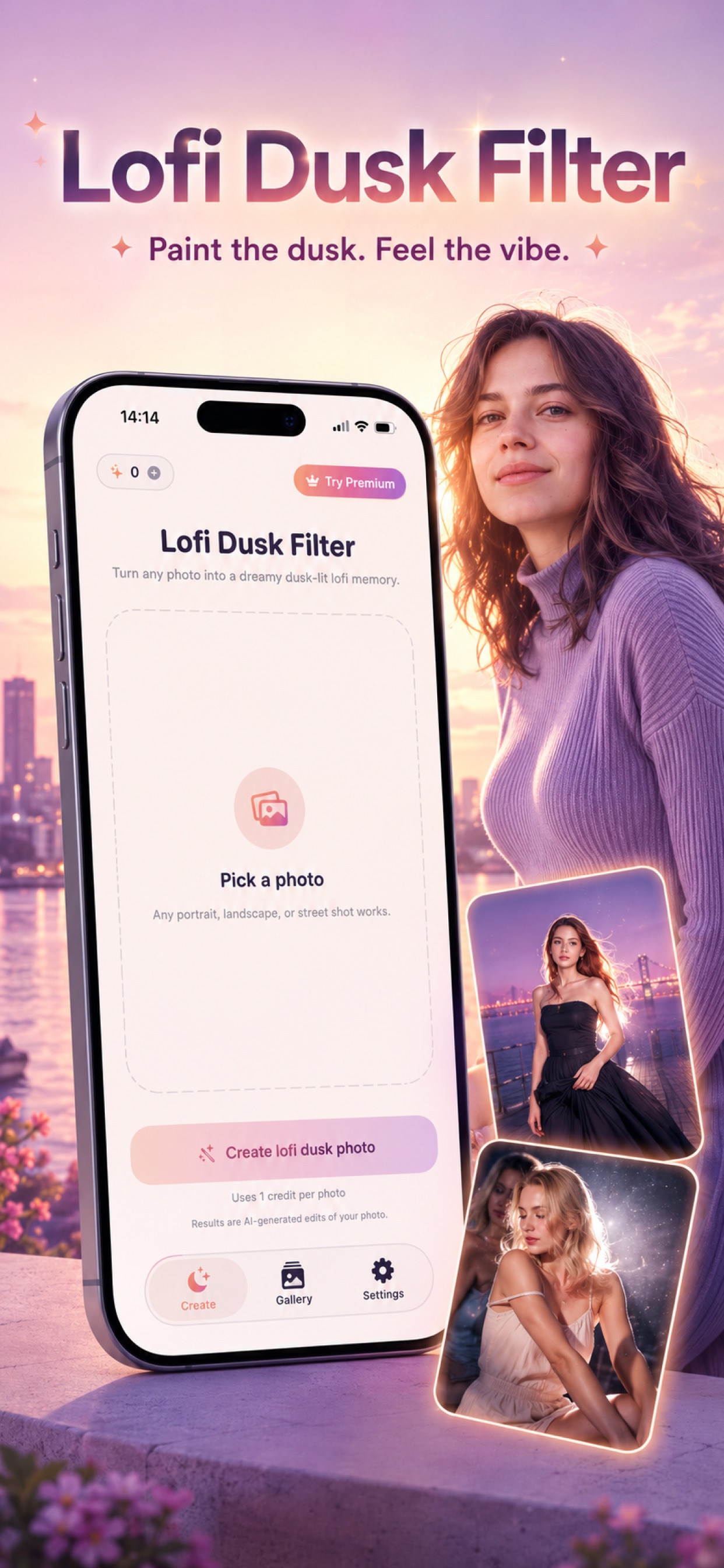 Lofi Dusk Filter screenshot 1