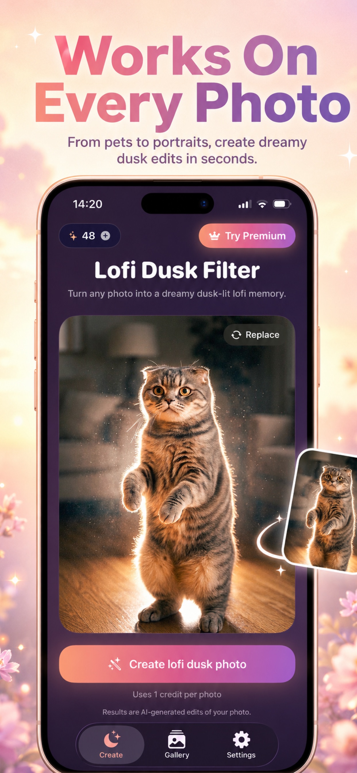 Lofi Dusk Filter screenshot 3
